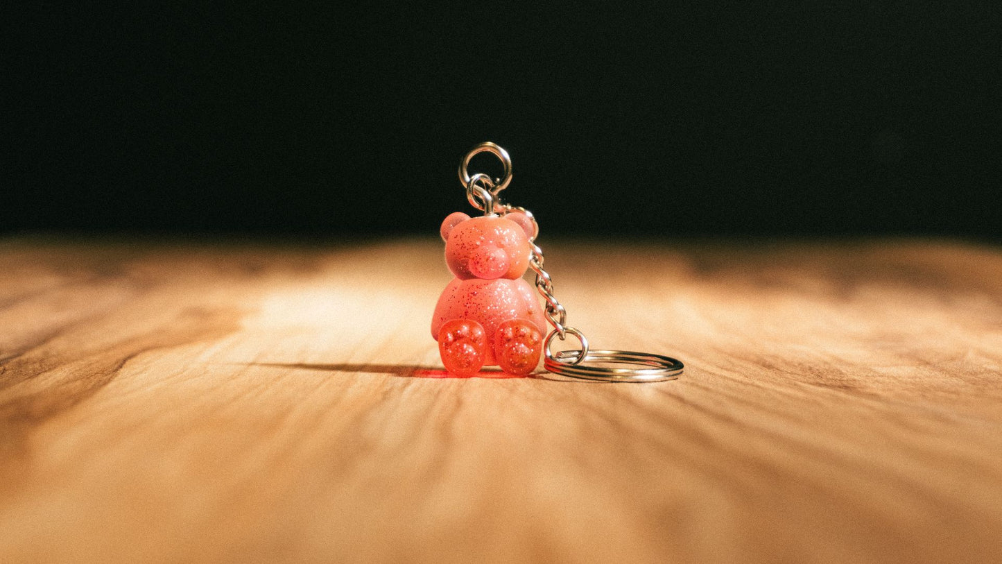 Conscious Bear Keychain Charm