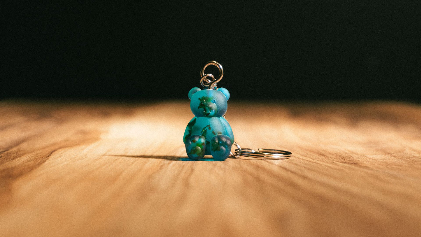 Conscious Bear Keychain Charm