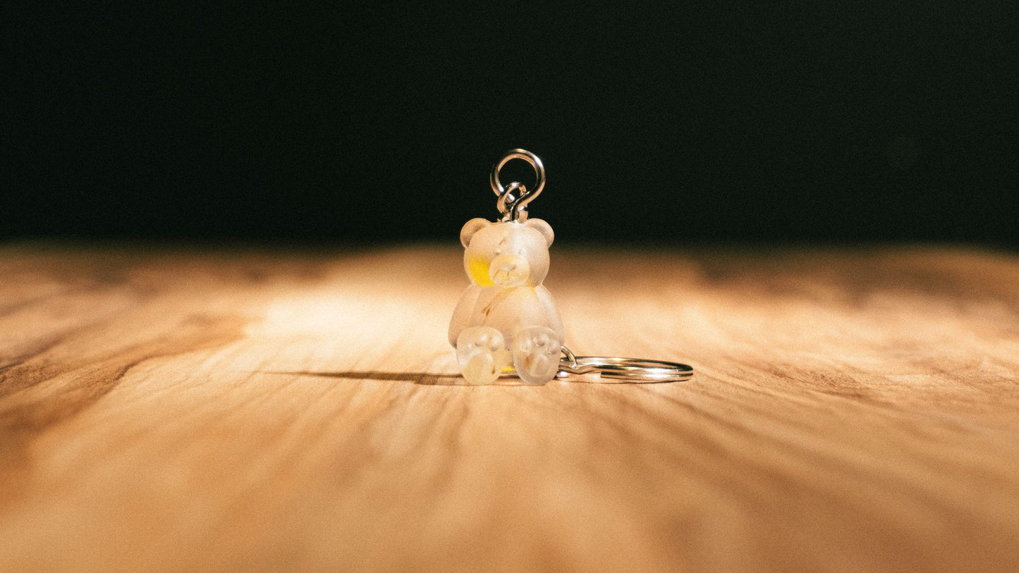Conscious Bear Keychain Charm