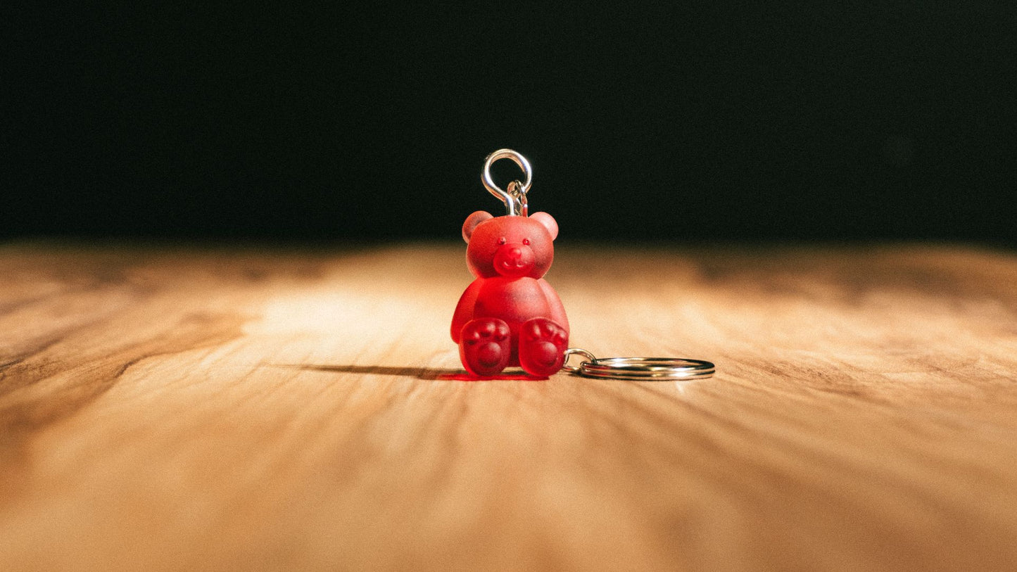 Conscious Bear Keychain Charm
