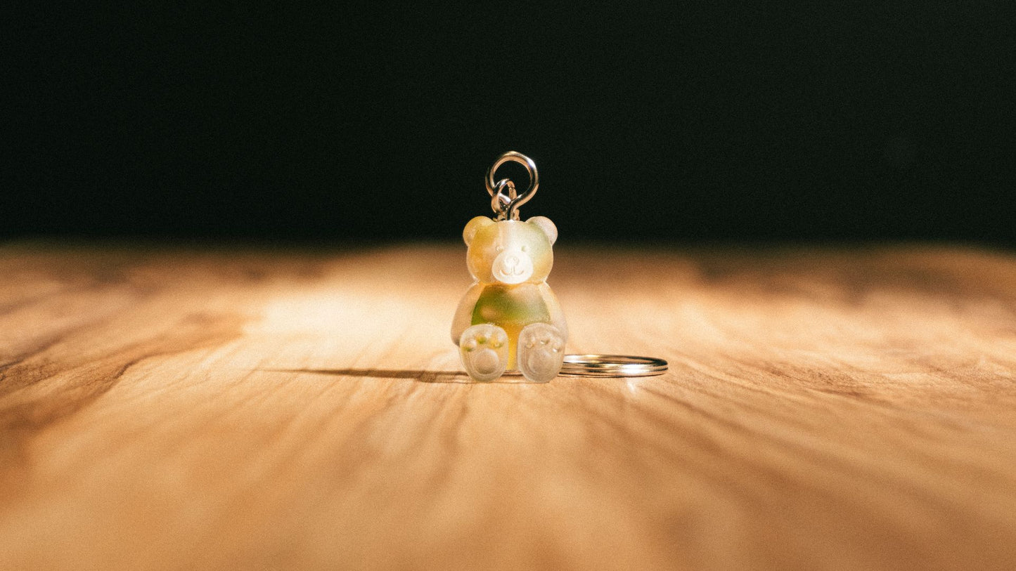 Conscious Bear Keychain Charm