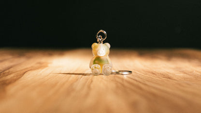 Conscious Bear Keychain Charm